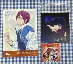 Free! 松岡凛 ブロマイド ステッカー