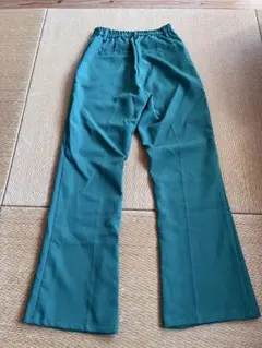 WEGO グリーン フレアパンツ sサイズ