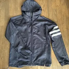 adidas フード付きナイロンジャケット