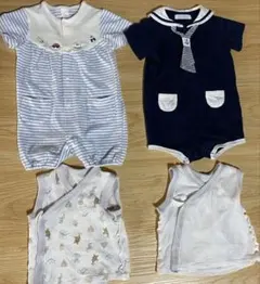 cottoli BEBE ロンパース　肌着　4点SET