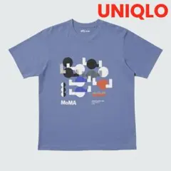 UNIQLO Tシャツ ブルー MOMA アート・アイコンズ UT ユニセックス