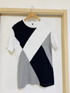 a.v.v HOMME ジオメトリックTシャツ Lサイズ