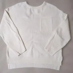 studioCLIP薄手ニット　オフホワイト　値下げ