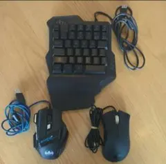 【ジャンク品】ゲーミングキーボードとマウスセットのサムネイル