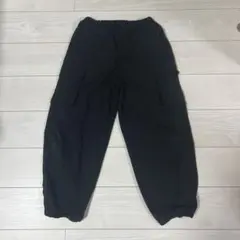 UNIQLO ドライワイドカーゴジョガーパンツ キッズ ブラック 150cm