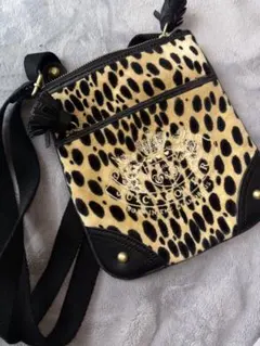 JUICY COUTURE ショルダーバッグ レオパード ヒョウ柄 - メルカリ