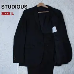 STUDIOUS ステュディオス ポリレーヨン ノッチドラペル1Bセットアップのサムネイル