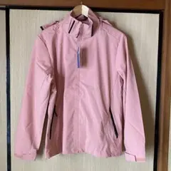 【新品タグ付】マウンテンパーカー 3XL ピンク 撥水 防風 裏メッシュ 軽量