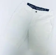 【美品】1PIU1UGUALE3 RELAX ショートパンツ ホワイト Lのサムネイル