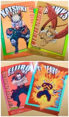 匿名配送 ヒロアカ コラボ クリアファイル 2枚セット