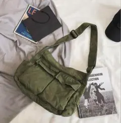 【週末限定セール‼️】大容量!! ショルダーバッグ　ニュースペーパー　自転車