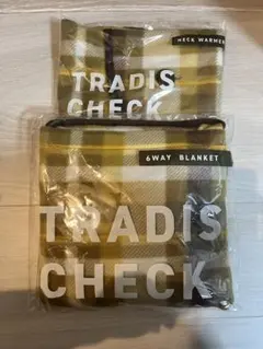 TRADIS CHECK 6WAYブランケット ネックウォーマー