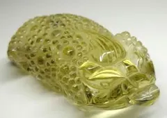 三脚のカエル 三脚蟾蜍 シトリン - メルカリ