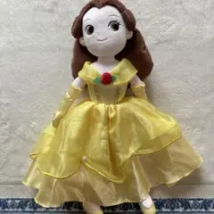 ディズニーストア　美女と野獣　ベル　ぬいぐるみ