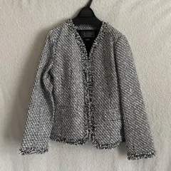 ベルメゾン ノーカラージャケット