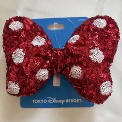 ディズニー ミニー リボン ヘアゴム ドット柄 ミニーちゃんリボン