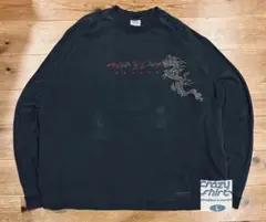 ロンT 古着 90s CRAZY SHIRTS クレイジーシャツ 漢字 L 龍のサムネイル