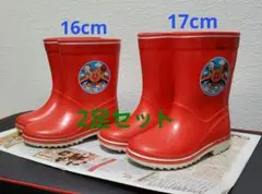 1月末まで❗　アンパンマン 長靴 16.0cm17.0cm