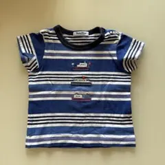 familiar ボート刺繍 Tシャツ90cm