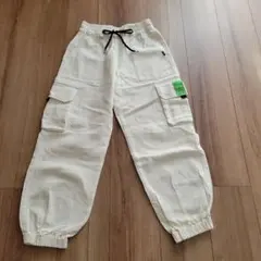 ピンクラテ　カーゴパンツ　M/150