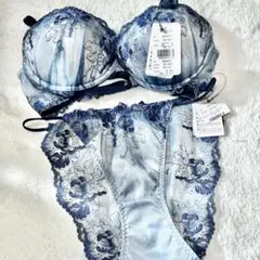 RAVIJOUR スモーキーフラワー 上下セット E70 ショーツMサイズ 新品