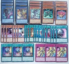 遊戯王 光と闇の儀式ノーマル字レア 3コンセット+デッキパーツ