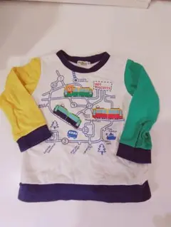 HOT BISCUITS トラムルートマップ 長袖カットソー 100