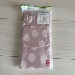 UNIQLO 水玉模様 レギンス 110 七分丈