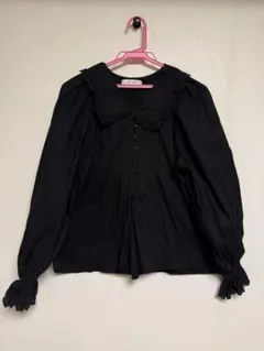 MOUSSY ブラック 長袖シャツ