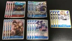 ワンピースカード　赤青エース　デッキパーツ