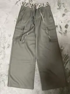 MOUSSY カーゴパンツ　レディース 2サイズ　レイヤード風