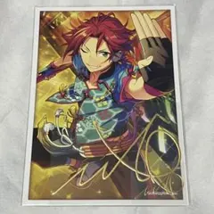 衣更真緒 サインステッカー ゴールド レア