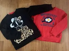 BABYDOLL 120cmキッズトレーナー2点セット