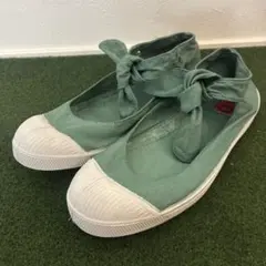 未使用BENSIMON リボンストラップバレエスニーカーsize6 1/2のサムネイル