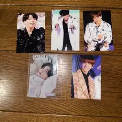 BTS ジョングクJungkook トレカ5枚セット