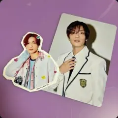 ファミクラストア盤　特典 ネバロマ　トレカ　ステッカー　 2点セット