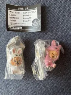 【２点セット】SKZOO つまんでつなげてマスコットvol2 クォッカパピーム