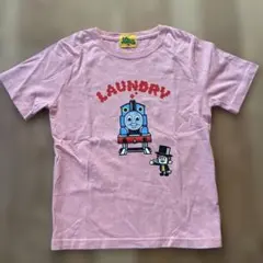 新品未使用　LAUNDRY きかんしゃトーマス Tシャツ ピンク 130cmのサムネイル