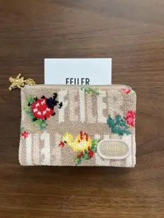 フェイラーアンドハイジ　ティッシュポーチ　ベージュ　完売品