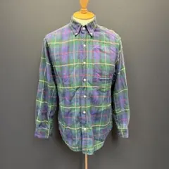 OLD NAVY チェック柄 長袖ネルシャツ