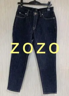 ZOZO 　インデゴ　ブルー スリムフィット デニム 美品 M