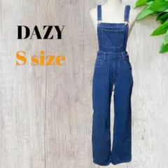 【DAZY】（S）サロペット　オーバーオール　デニム　レディース