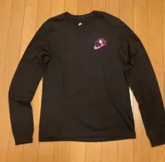 ☆お値下げ☆ Nike 長袖シャツ ブラック カラフルデザイン