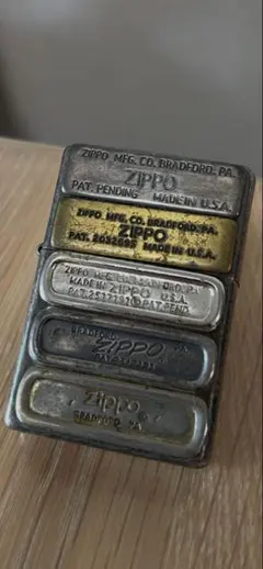 Zippo ライター 2個セット OVER WORK 学習院大学 - メルカリ