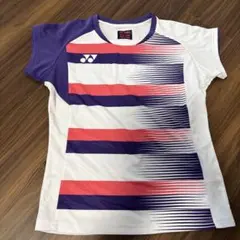 YONEX ストライプデザイン Tシャツ JP M