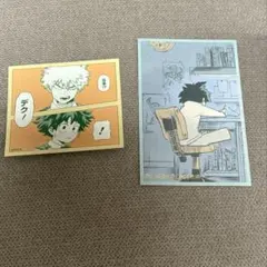 ヒロアカ原画展　メモリアルコレクション　コマステッカーコレクション　爆豪勝己