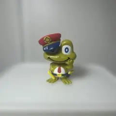 駄菓子キャラクター マスコット カエルのおまわりさん ガチャ キャベツ太郎