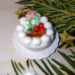 (X-19)ミニチュアクリスマスケーキセット