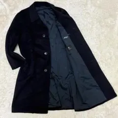 167美品 LANVIN ランバン カシミヤ100% ステンカラーコート L