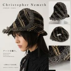 Christophe Coppens 蝶柄ハット CHRISTOPHE COPPENS クリストフコパンズ レディース 帽子（その他